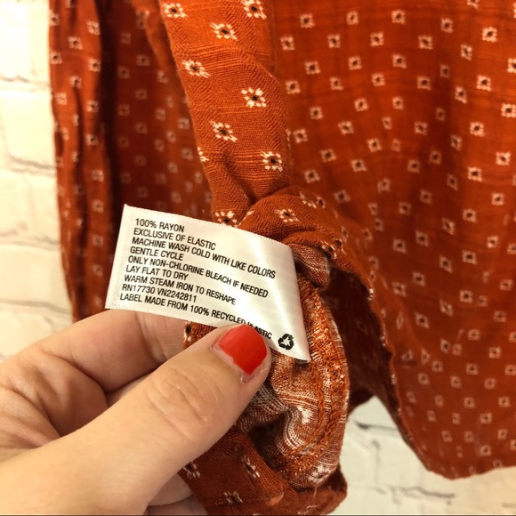 Universal thread peasant blouse - Picture 5 of 5